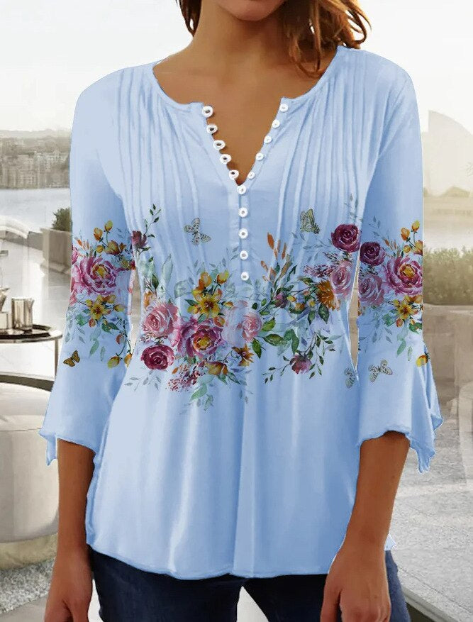 Elegantes Damen Top Aus Atmungsaktiver Baumwollmischung, Schmeichelhafte Passformbluse Für Arbeit Und Freizeit-5