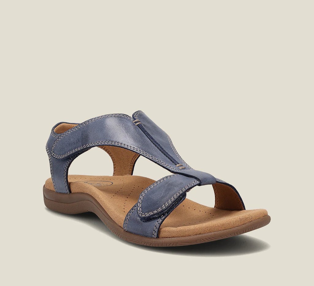 Atmungsaktive Damen Sandalen – T-Riemen-Design, hochwertiges Leder, für den Alltag 6