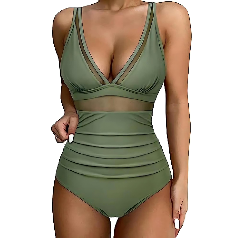 Atmungsaktiver Damen Badeanzug – figurbetonter Schnitt, hochwertiger Stoff, für Strand und Pool 6