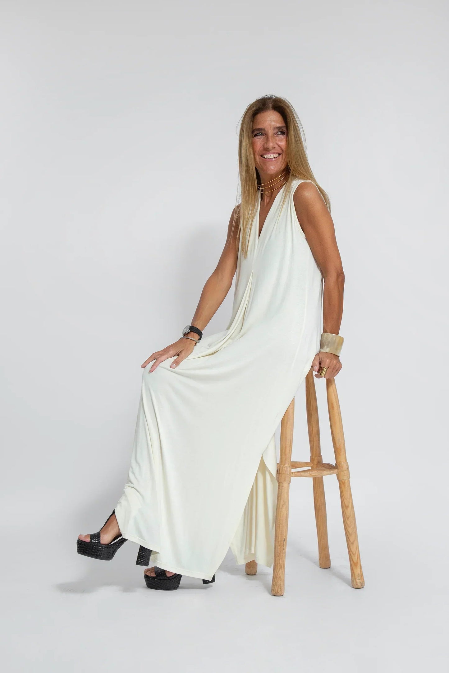 Atmungsaktives Damen Kleid und Weste Set – figurbetont, Baumwolle-Polyester, für jede Gelegenheit 8