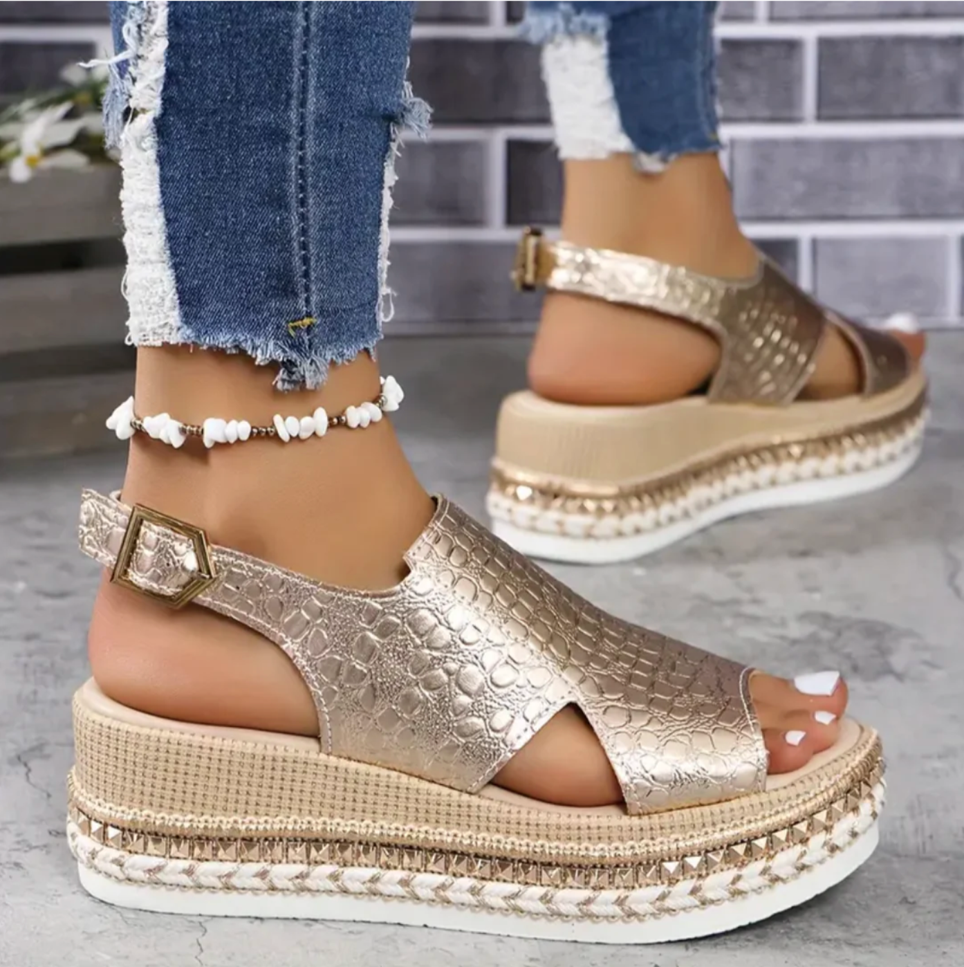 Bequeme & stilvolle Damen-Sandalen – orthopädisch, aus italienischem Leder, für den Frühling 2