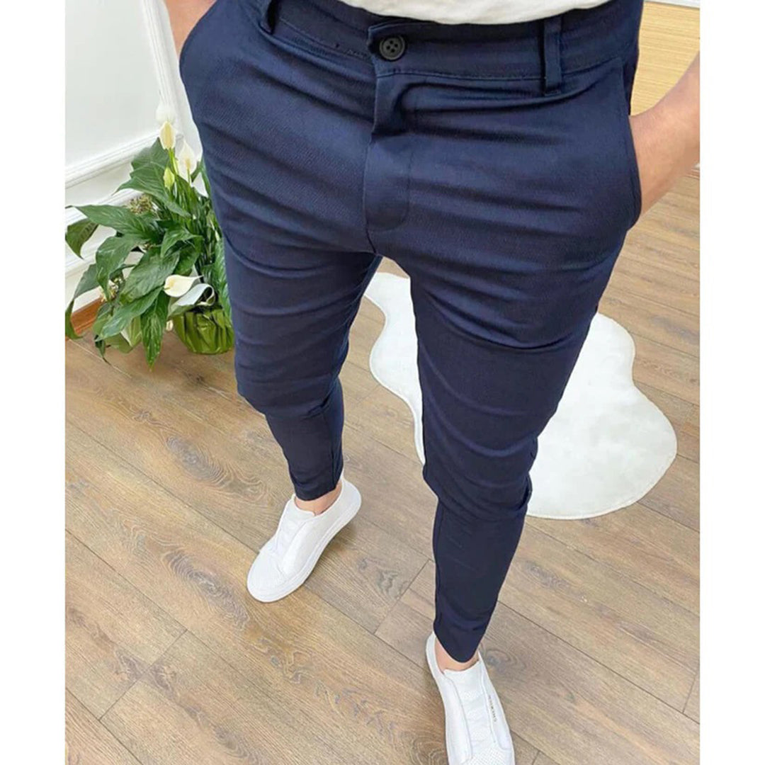 Variant image for Stylische Sommerhosen Für Männer Aus Hochwertigem Polyester, Entspannte Passform, Ideal Für Freizeitkleidung-11