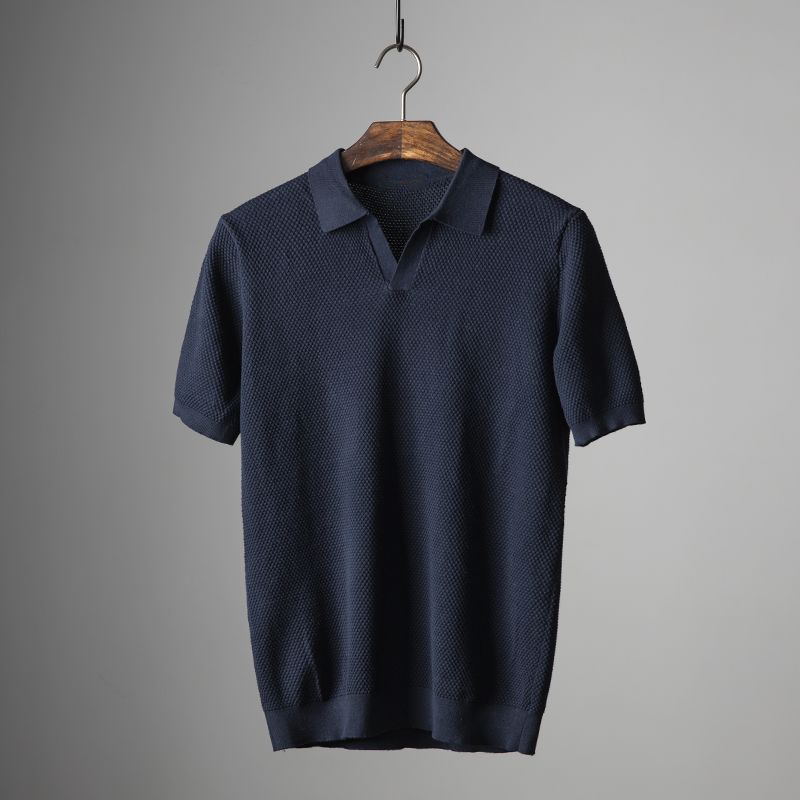 Variant image for Lässiges Herren Polo-Shirt Aus Weicher Baumwolle, Kurzärmelig, Ideal Für Den Alltag – Poloshirt Herren-10
