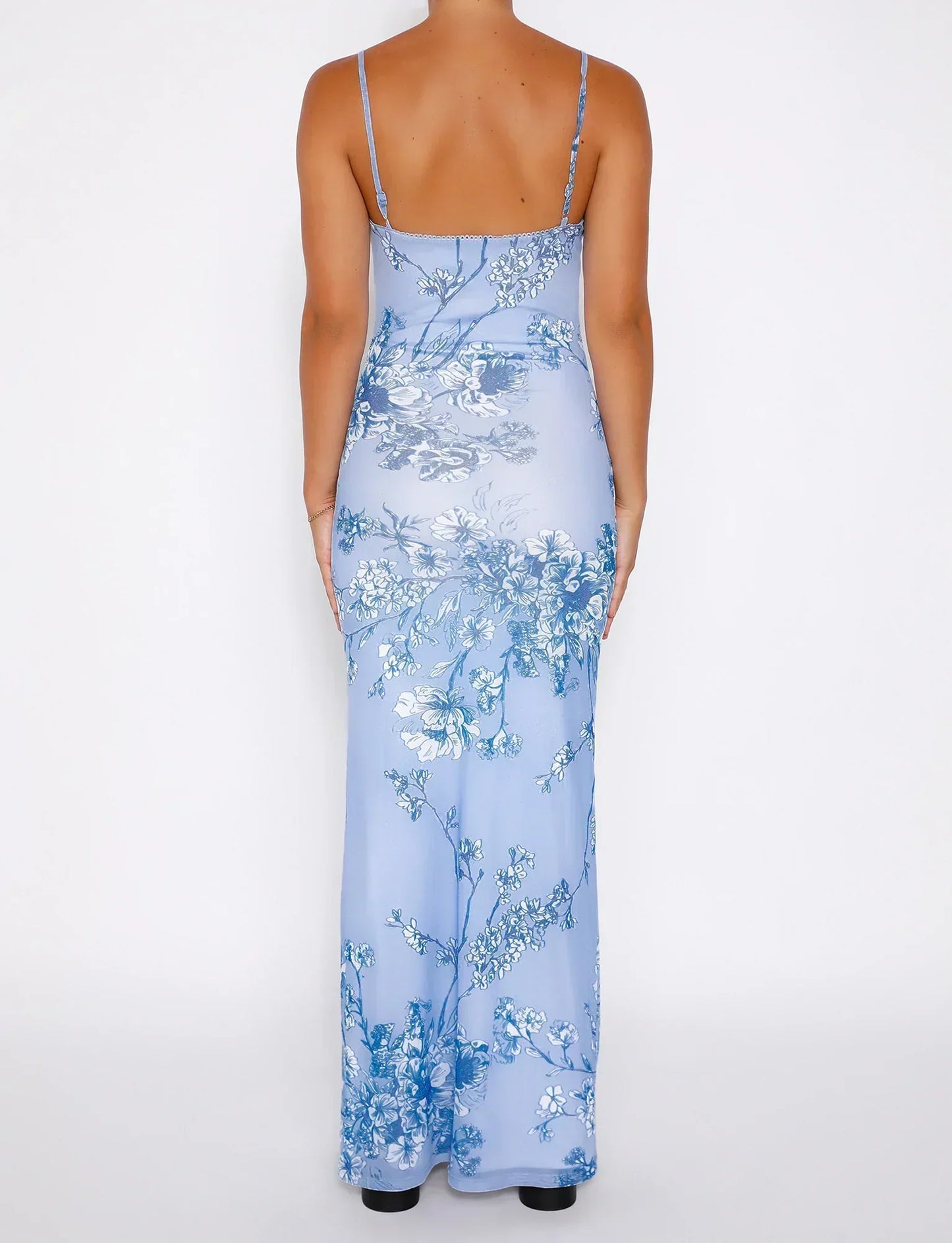 Elegantes Blumenspitzenkleid für Damen - Ideal für Hochzeitsgäste und festliche Anlässe, schmeichelhafte Silhouette, leichter Komfort