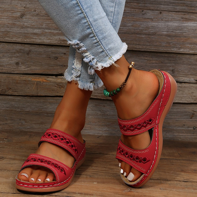 Komfortable und unterstützende Damen Sandalen – gepolstert, atmungsaktiv, für den Alltag 0