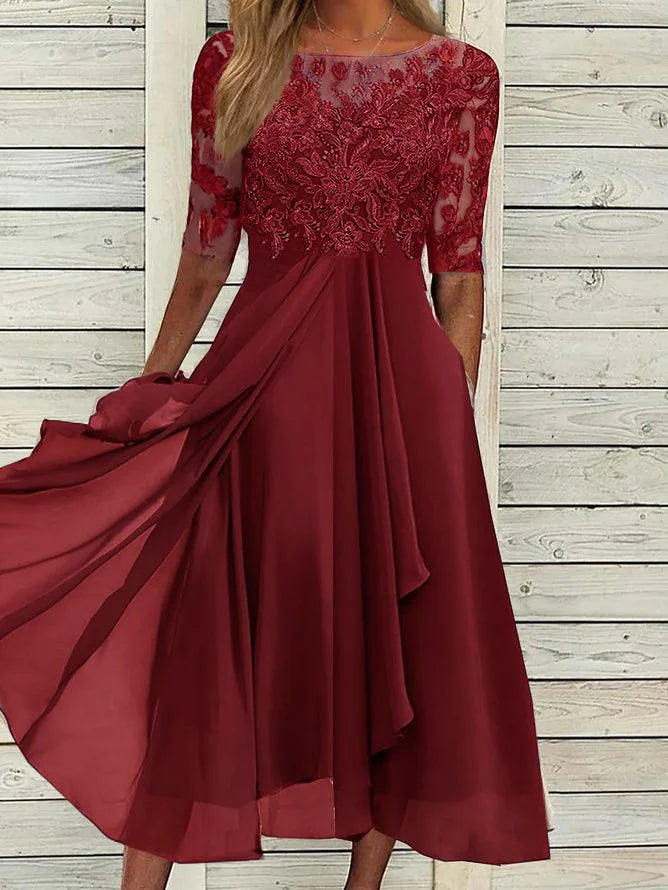Luxuriöses Damen Abendkleid – figurbetont, hochwertiges Material, für festliche Anlässe 2