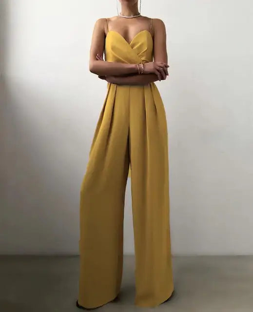Variant image for Eleganter Damen Jumpsuit Mit Taillierter Silhouette Für Festliche Anlässe Und Hochzeiten-7