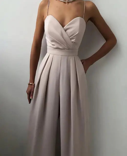 Variant image for Eleganter Damen Jumpsuit Mit Taillierter Silhouette Für Festliche Anlässe Und Hochzeiten-25