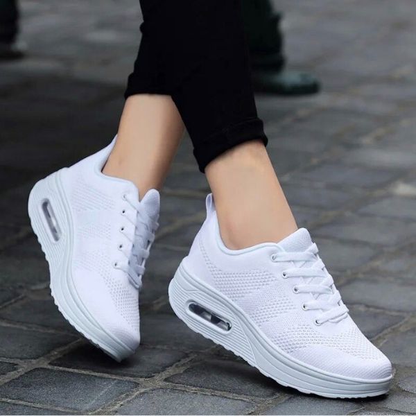 Orthopädische Sneakers Damen Mit Bogenunterstützung, Leichte Atmungsaktive Wanderschuhe-6