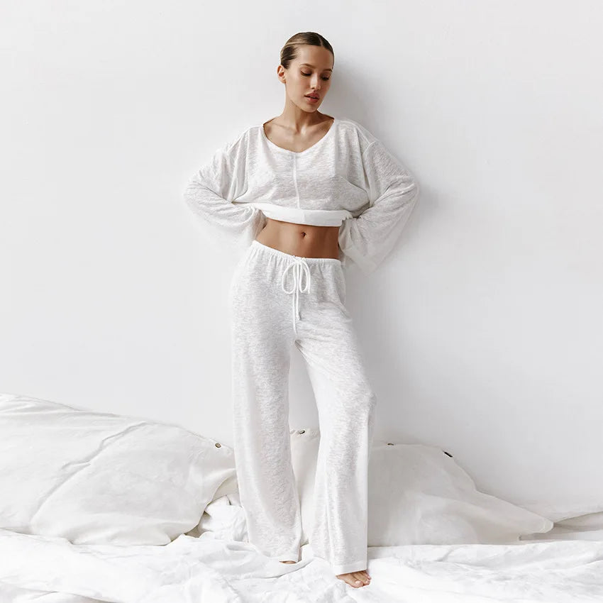 Mara Breezy Loungewear Set – Weiches Zweiteiliges Outfit Für Entspannte Tage Und Nächte-4