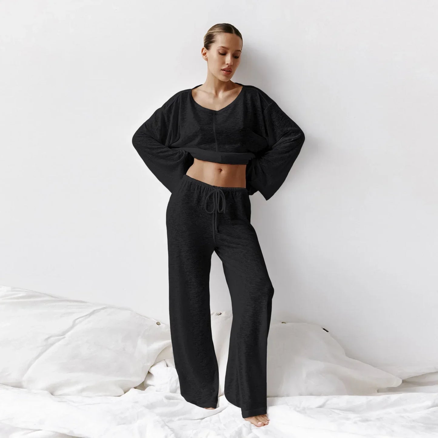 Mara Breezy Loungewear Set – Weiches Zweiteiliges Outfit Für Entspannte Tage Und Nächte-5