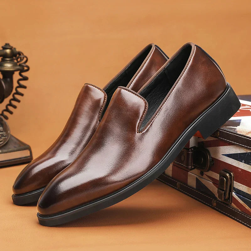Klassische Herren Schuhe Im Lässigen Geschäftsstil Für Komfort Und Eleganz-5