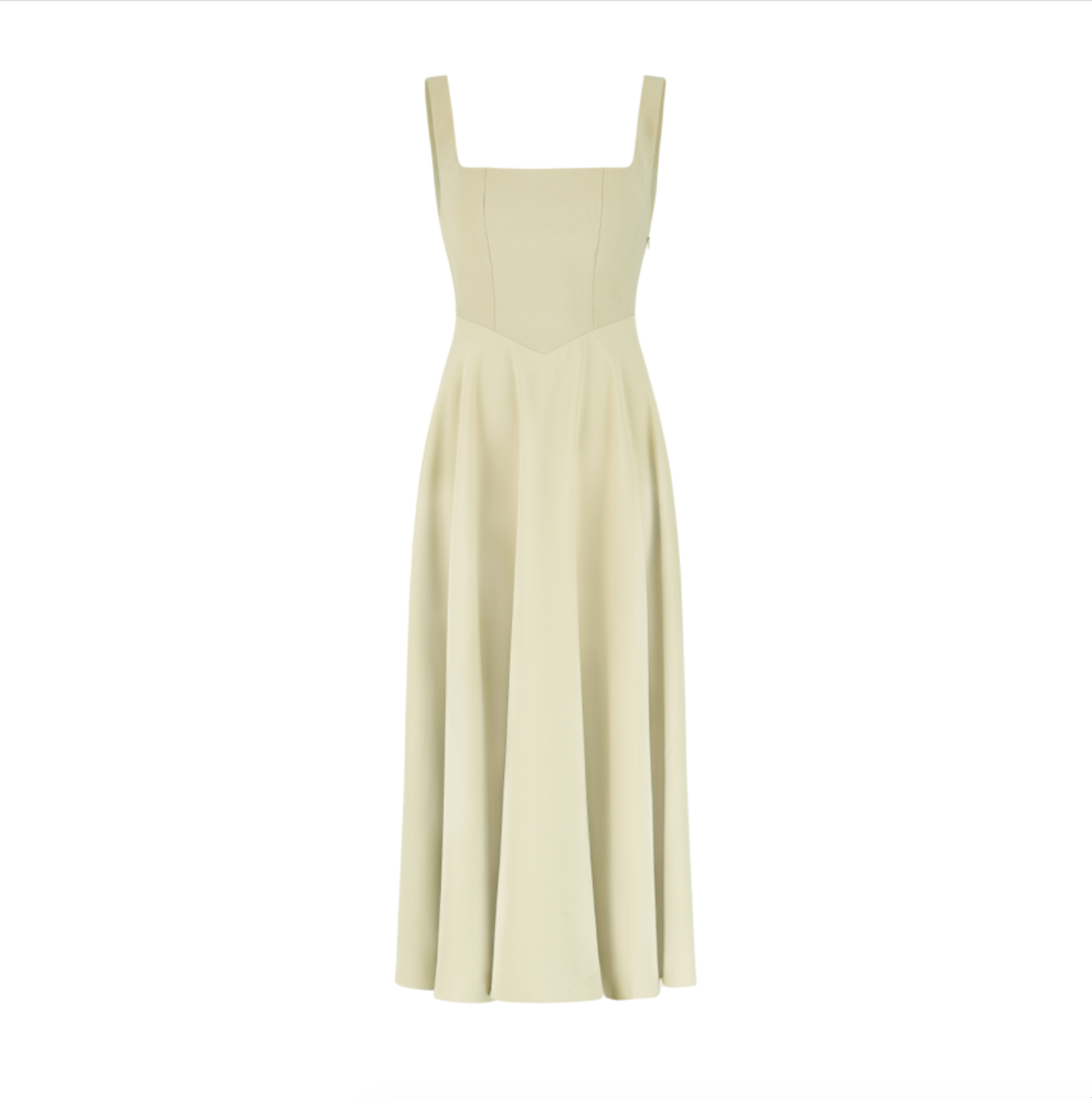 Variant image for Elegantes Weißes Midi-Kleid Damen, Schmeichelhafte Silhouette, Vielseitig Für Festliche Kleider und Hochzeitsgast-15