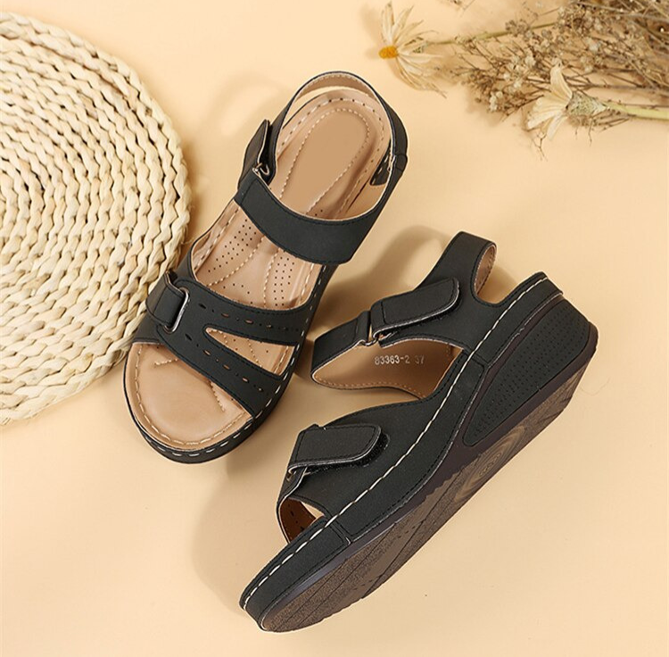 Orthopädische Sommersandalen Damen, Atmungsaktives Design, Unterstützender Fit, Elegant und Komfortabel für den Alltag
