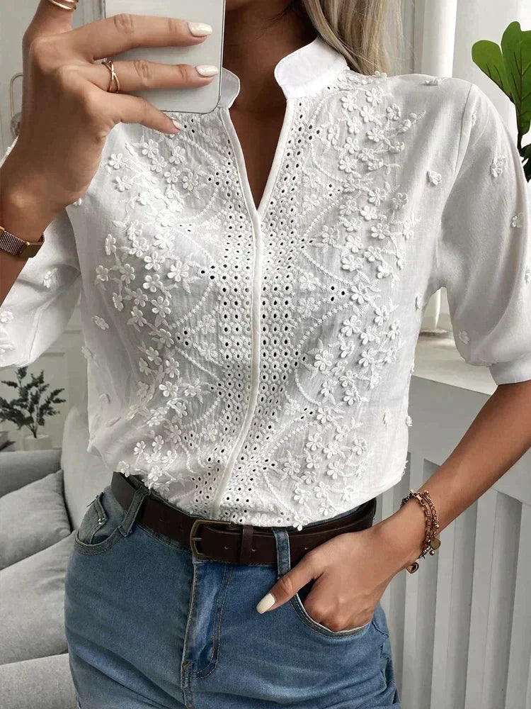 Elegantes Damen-Top Mit Schmeichelndem Schnitt Für Festliche Anlässe – Vielseitige Tops Damen-5