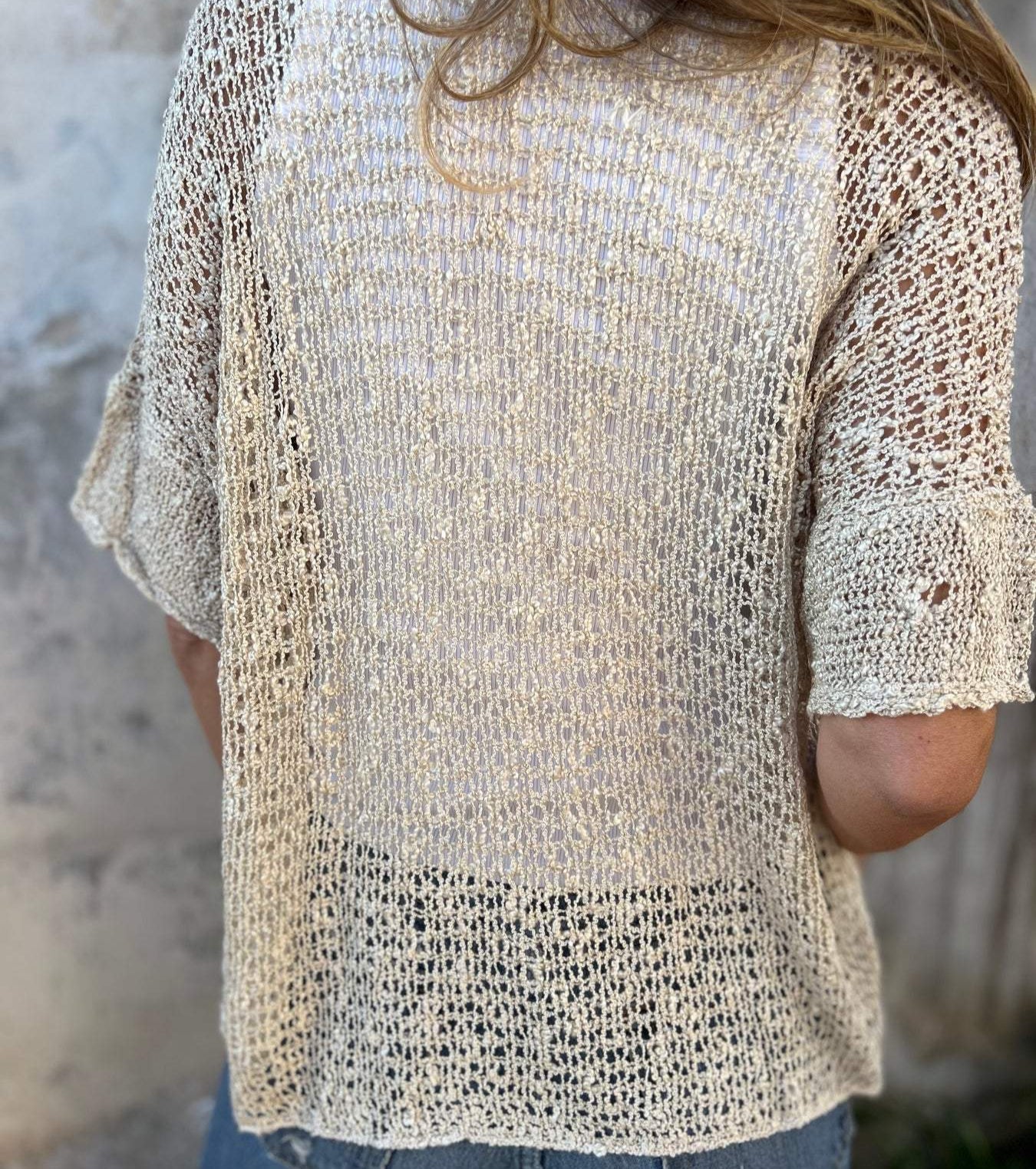 Leichte Strickjacke Damen – Luftige Sommerschicht für Freizeit und Strand-5