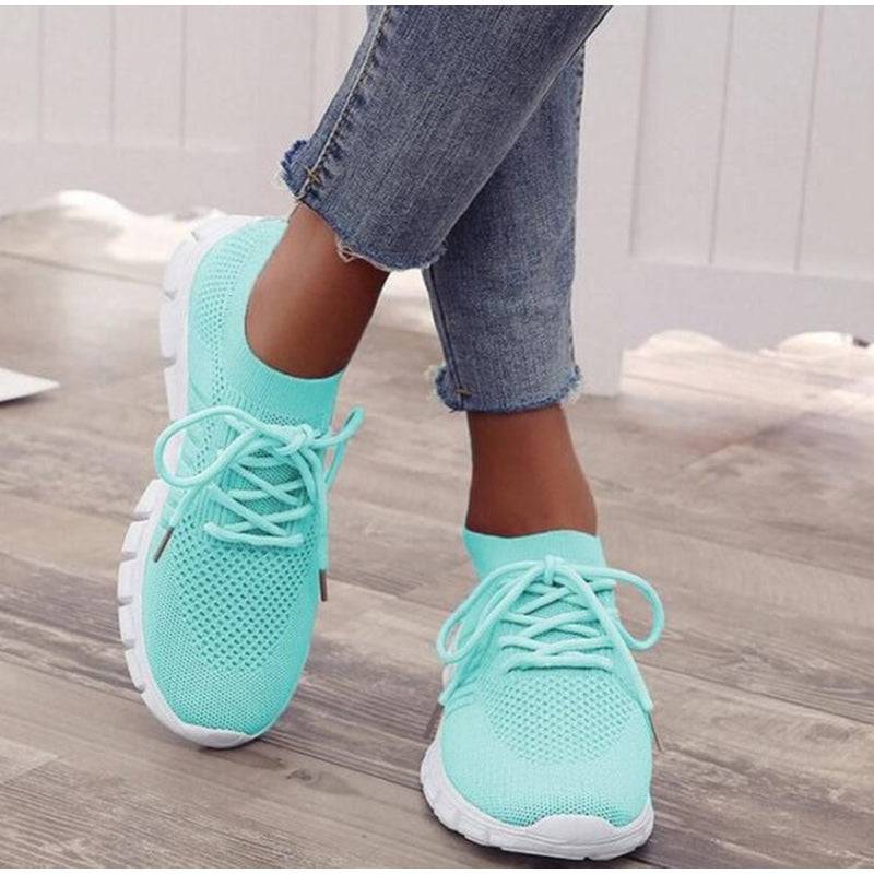 Orthopädische Turnschuhe Damen Mit Atmungsaktivem Design Und Stoßdämpfung-6