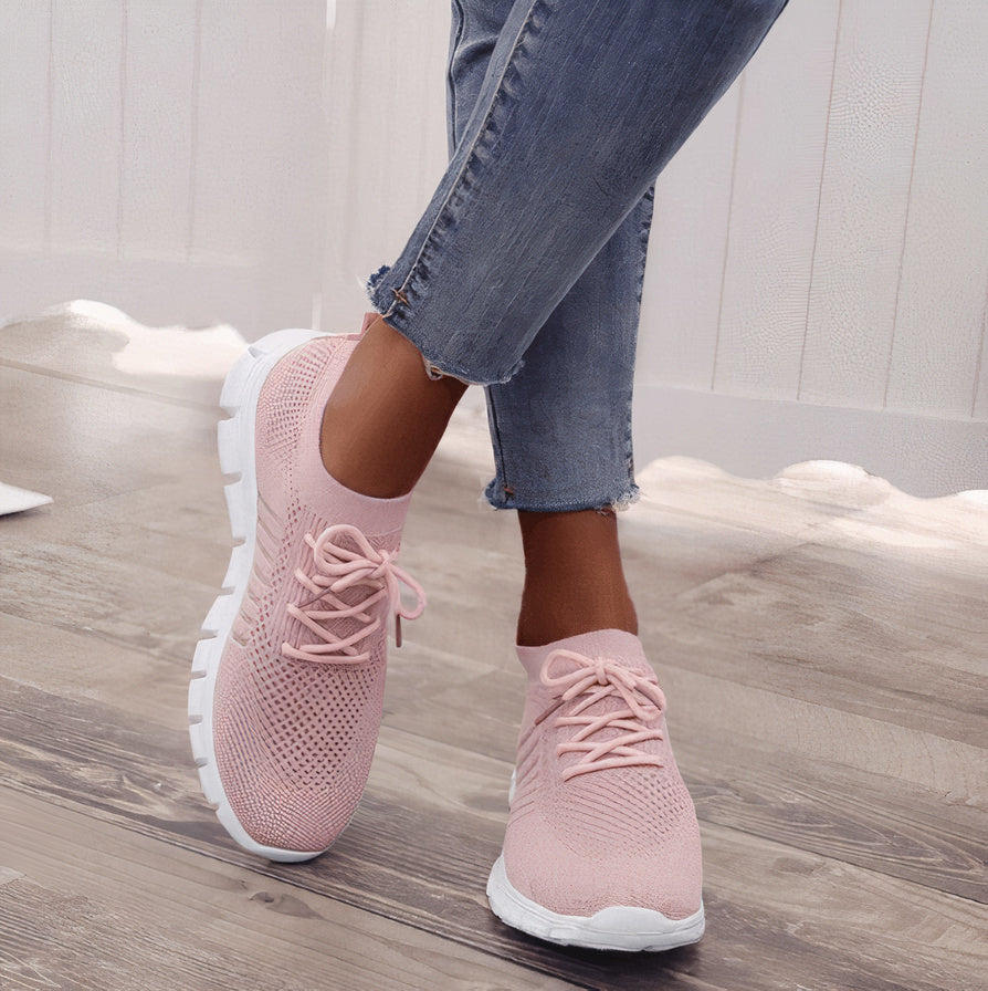 Orthopädische Turnschuhe Damen Mit Atmungsaktivem Design Und Stoßdämpfung-5