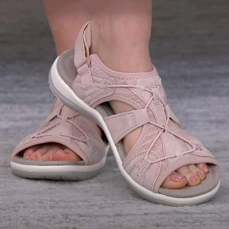 Variant image for Bequeme Offene Sandalen Damen Mit 3-Punkte-Unterstützung Und Stoßdämpfung Für Den Täglichen Gebrauch-43