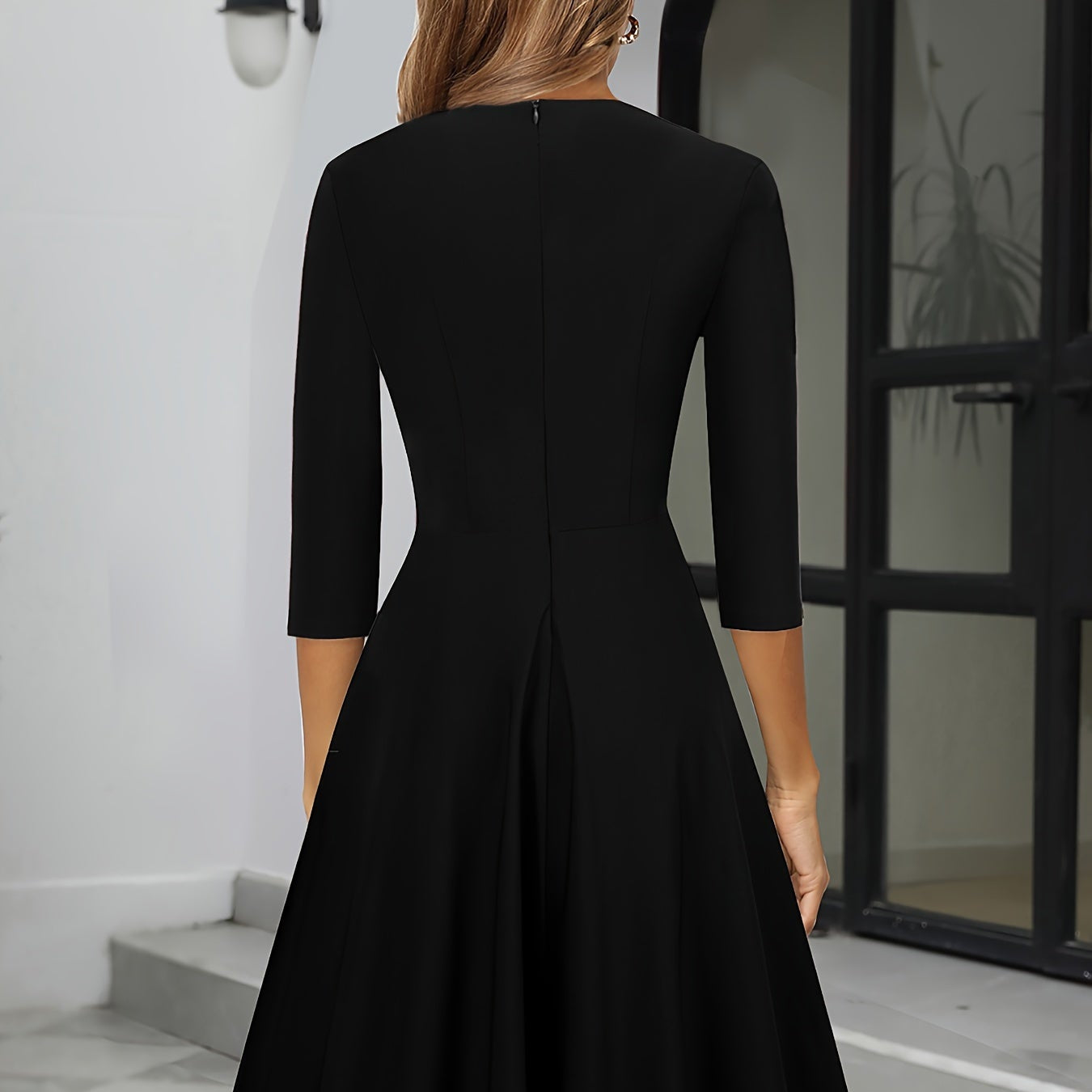 Women’s Midi Christmas Dress Sophisticated Design for Formal Events