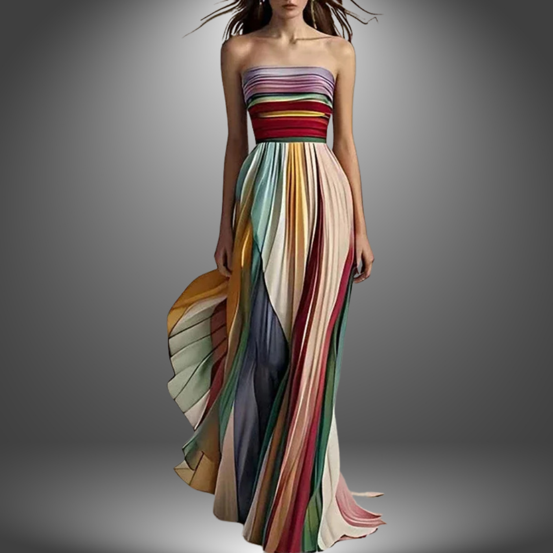 Langarm Maxikleid für Damen, Handgefertigt aus Hochwertigem Stoff, Komfortable Passform, Vielseitiger Stil, Langes Kleid für Sommer