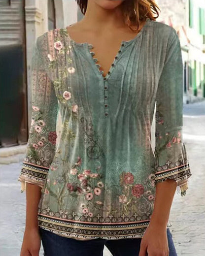 Variant image for Elegantes Damen Top Aus Atmungsaktiver Baumwollmischung, Schmeichelhafte Passformbluse Für Arbeit Und Freizeit-43