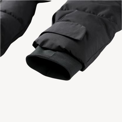 Women’s Waterproof Belted Puffer Jacket High Neck Warm Winter Style