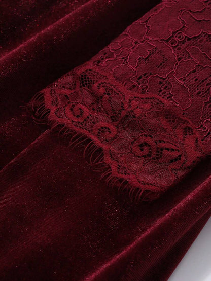 Women’s Festive Bodycon Midi Christmas Dress