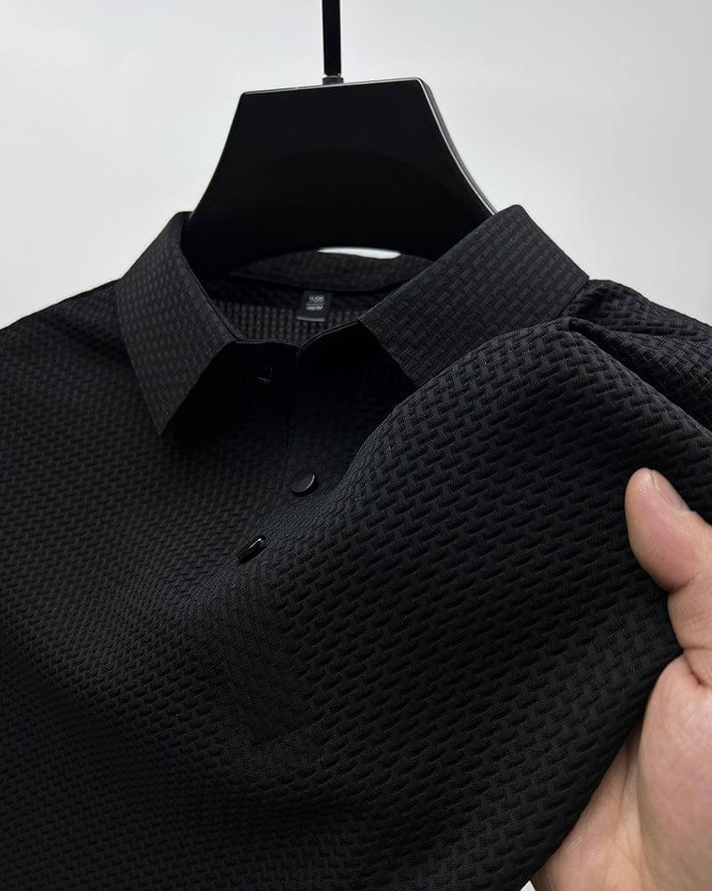 Variant image for Luxus Herren Polohemd, Atmungsaktives Poloshirt Langarm für Optimalen Komfort, Klassische Passform-15