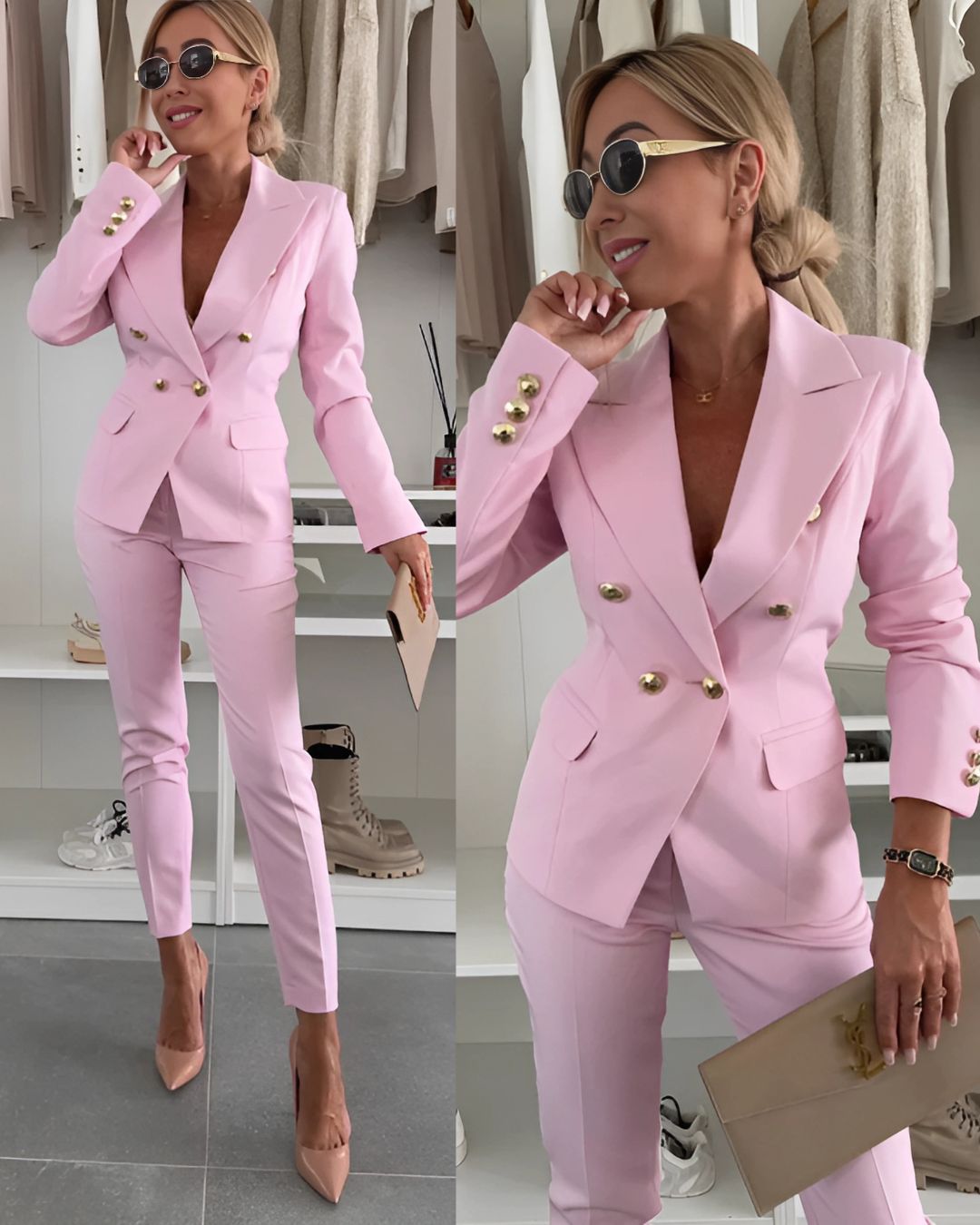 Women’s Suits Modern Fitted Cut Business Attire