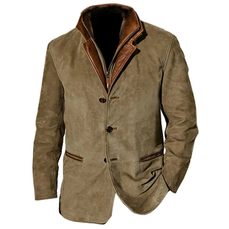 Men’s Retro Style Coat Elegant Tailored Design for Every Occasion