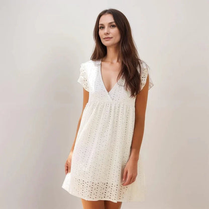 Sommerkleid Damen mit Integrierten Shorts und Taschen, Leicht und Atmungsaktiv für Ultimativen Komfort