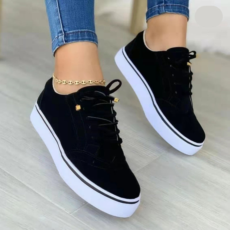 Bequeme Plattform-Sneakers Damen - Stilvolle und Vielseitige Schuhe für Jeden Anlass-1