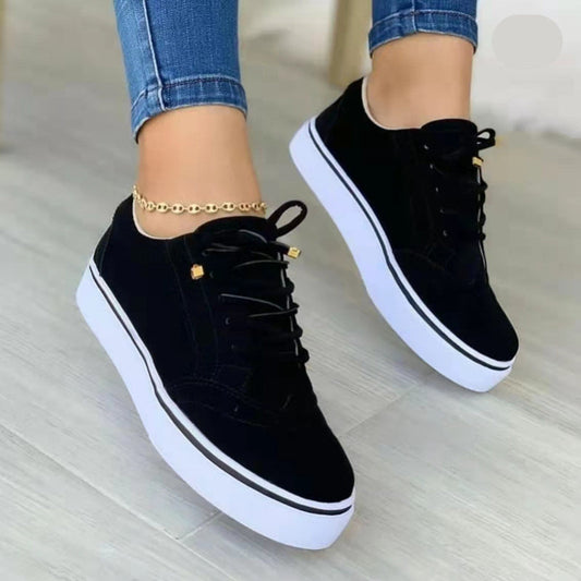 Bequeme Plattform-Sneakers Damen - Stilvolle und Vielseitige Schuhe für Jeden Anlass-1