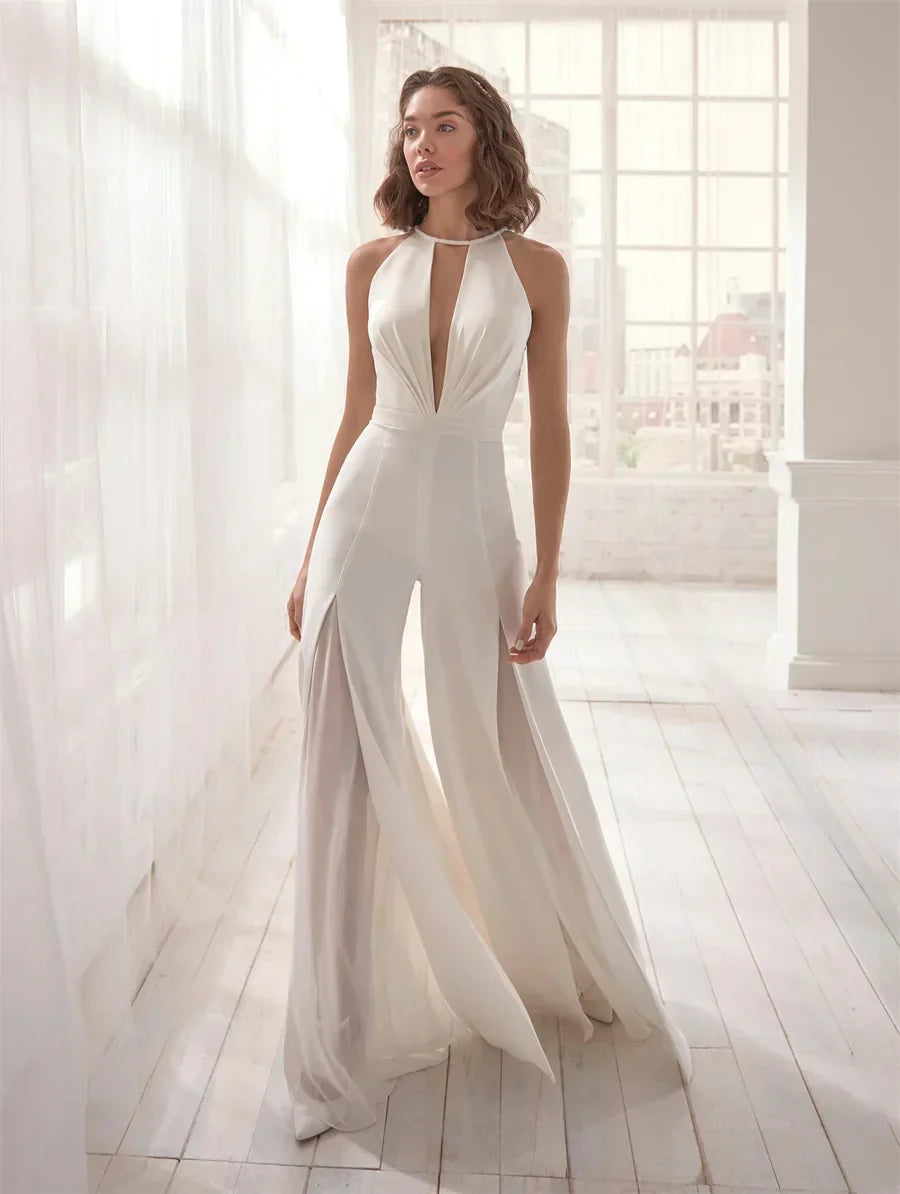 Elegantes V-Ausschnitt Damenkleid für Hochzeitsgäste, Festliche Kleider bis 2XL, Stilvolles Kombinationskleid für Besondere Anlässe