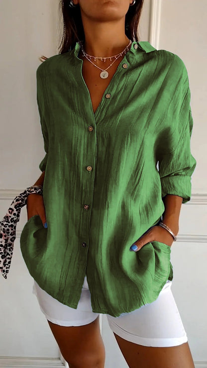 Variant image for Schicke Damenbluse Mit Schmeichelhaftem Schnitt Für Elegante Anlässe - Vielseitige Bluse Für Büro Und Freizeit-50
