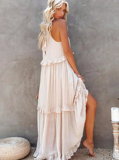 Elegantes Satin-Frauenkleid, Atmungsaktives Cocktailkleid mit Schmeichelhaftem Schnitt in Verschiedenen Größen