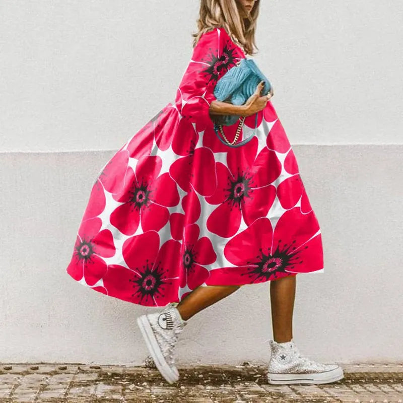Elegantes Damenkleid Knielang Aus Weichem, Atmungsaktivem Stoff Mit Schmeichelhaftem Schnitt – Vielseitig Für Sommer