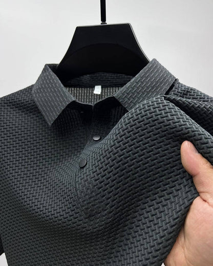 Variant image for Luxus Herren Polohemd, Atmungsaktives Poloshirt Langarm für Optimalen Komfort, Klassische Passform-8