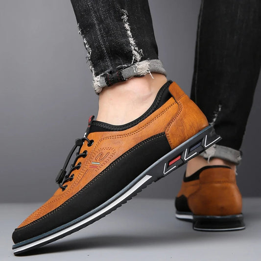 Elegante Oxford-Herrenschuhe Aus Premium-Leder Mit Bequemer Innensohle Für Herren-1