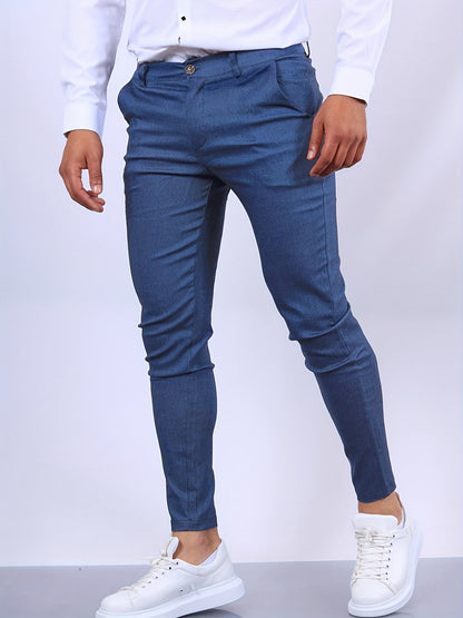 Variant image for Slim Fit Business Casual Herren Hosen, Hochwertiger Stoff, Maßgeschneidertes Design für Elegante Anlässe-43