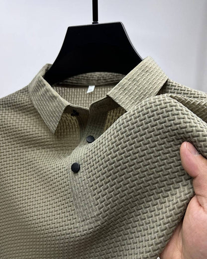 Variant image for Luxus Herren Polohemd, Atmungsaktives Poloshirt Langarm für Optimalen Komfort, Klassische Passform-36