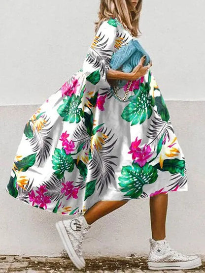 Elegantes Damenkleid Knielang Aus Weichem, Atmungsaktivem Stoff Mit Schmeichelhaftem Schnitt – Vielseitig Für Sommer