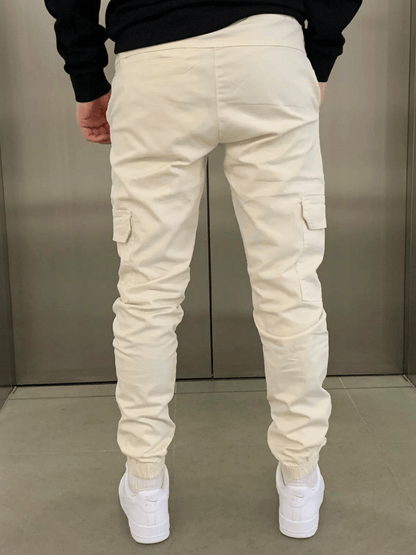 Men’s Street Style Jogger Pants Slim Cargo Fit with Practical Pockets