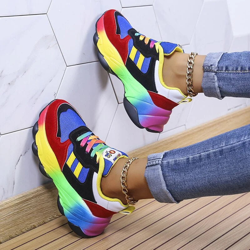 Leichte Bogenhilfe Sneaker Damen mit Geräumiger Zehenschachtel und Gelpolsterung für Optimalen Komfort-4