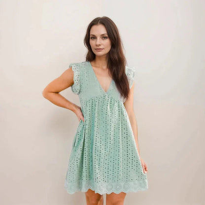 Sommerkleid Damen mit Integrierten Shorts und Taschen, Leicht und Atmungsaktiv für Ultimativen Komfort
