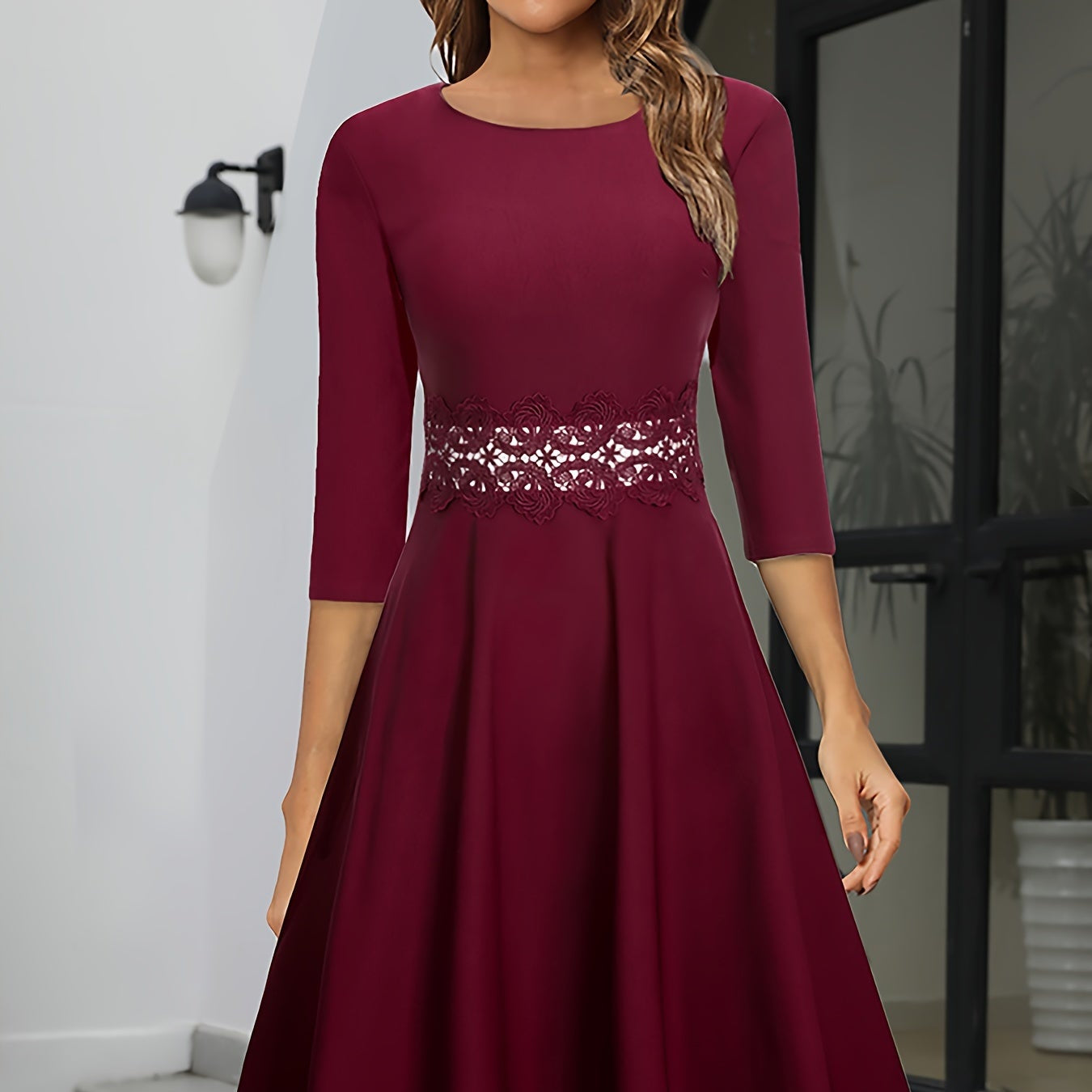 Women’s Midi Christmas Dress Sophisticated Design for Formal Events