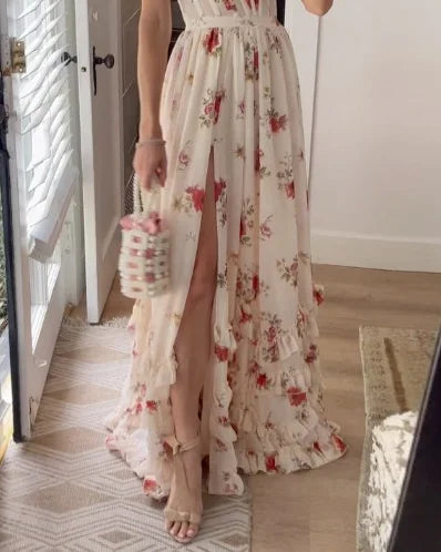 Elegantes Ärmelloses Midi-Kleid für Damen - Vielseitiges Festliches Kleid für Hochzeitsgast und Abendveranstaltungen