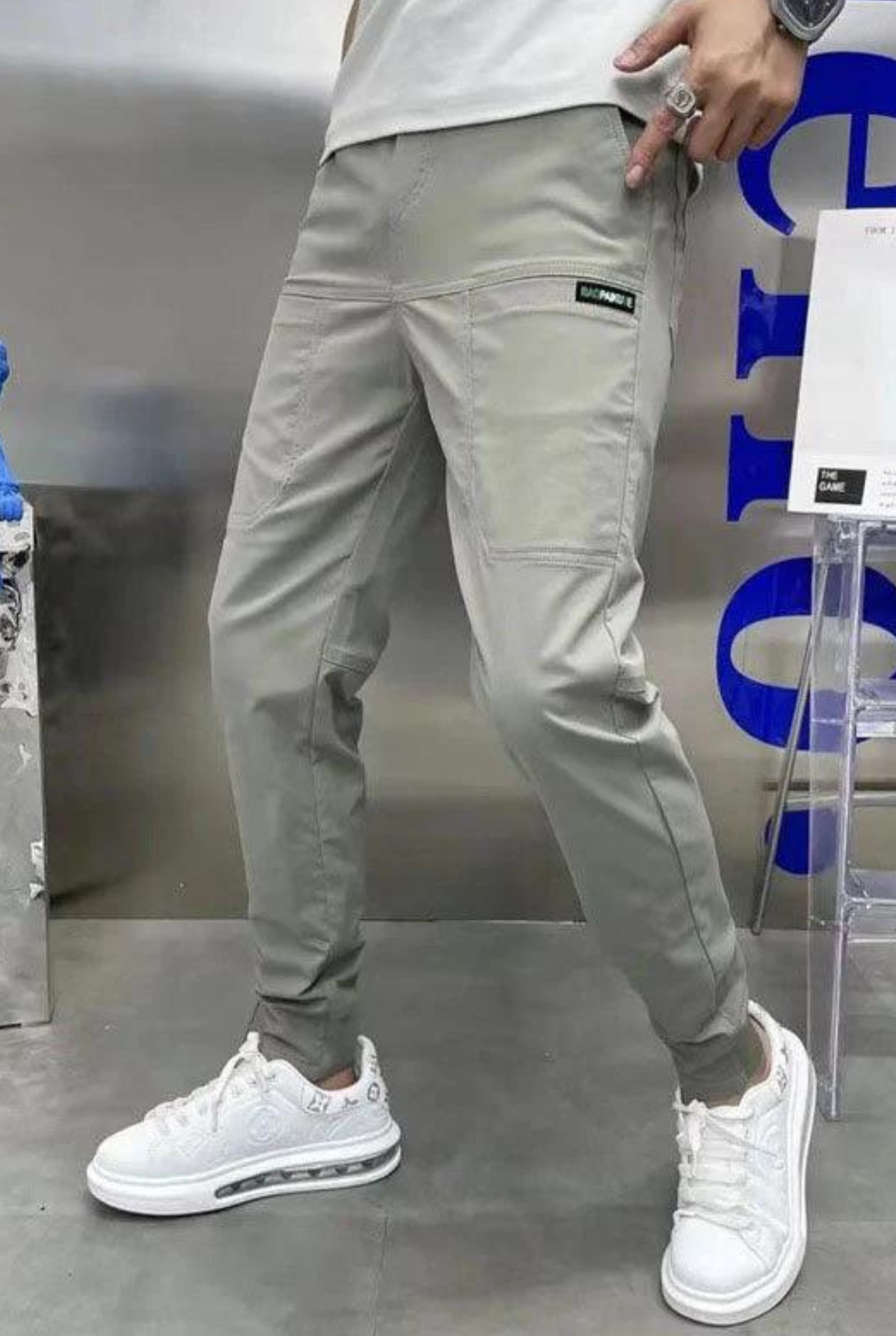 Variant image for Herren Jogginghose Stretch für Aktiven Lebensstil, Bequeme Reguläre Passform Jogger-37