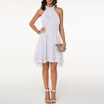 Variant image for Elegantes Damenkleid mit Rüschen für Sommer und Festliche Anlässe – Leicht und Komfortabel-31
